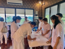 โครงการอบรมคุณธรรมและจริยธรรม เพื่อพัฒนาคุณภาพชีวิตของคณะผู้บริหาร สมาชิกสภา อบต. พนักงานส่วนตำบลและพนักงานจ้าง องค์การบริหารส่วนตำบลอ่ายนาไลย 