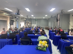 ประชุมประจำเดือนมีนาคม 2566 พร้อมทั้งได้มีการประกาศเจตนารมณ์นโยบาย No Gift Policy ประจำปีงบประมาณ พ.ศ.2566 