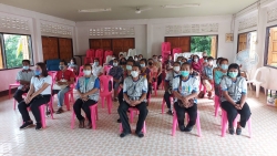 หมู่บ้านวิถีใหม่ สู้ภัยโควิด 19 ณ อาคารเอนกประสงค์ บ้านชมพู หมู่ที่ 8