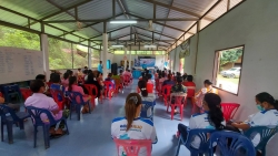 โครงการหมู่บ้านวิถีใหม่ สู้ภัยโควิด 19 บ้านห้วยน้ำอุ่น หมู่ที่ 9 