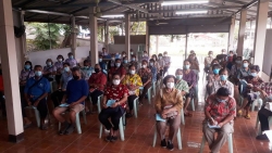 โครงการหมู่บ้านวิถีใหม่ สู้ภัยโควิด 19 ณ อาคารเอนกประสงค์ บ้านนาผา หมู่ที่  1