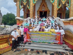 กิจกรรมถวายเทียนจำนำพรรษา ณ วัดปางมอญ หมู่ที่ 11 และวัดนาไลย หมู่ที่ 2 ตำบลอ่ายนาไลย อำเภอเวียงสา จังหวัดน่าน