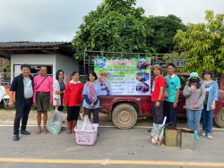 กิจกรรมออกเยี่ยมครัวเรือนบริหารจัดการขยะ หมู่บ้านต้นเเบบ