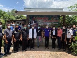 26/05/2565 นายอำเภอเวียงสา มอบบ้านผู้พิการ พื้นที่ต.อ่ายนาไลย