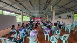 โครงการสืบสานพระปณิธานสมเด็จย่า ต้านภัยมะเร็งเต้านม ประจำปีงบประมาณ 2565 ณ บ้านนาผา หมู่ที่ 1 