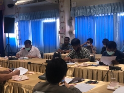 การประชุมคณะทำงานศูนย์ปฏิบัติการควบคุมโรคตำบล 