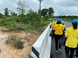  Big Cleaning Day (ครั้งที่2)โดยร่วมกันทำความสะอาดตามถนนทั้งสองข้างทาง ถนนสายสายเเพร่-น่าน  วันที่14/08/2563