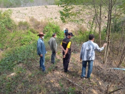 วันที่04/02/2565 ลงพื้นที่สำรวจลำน้ำแม่สาคร 